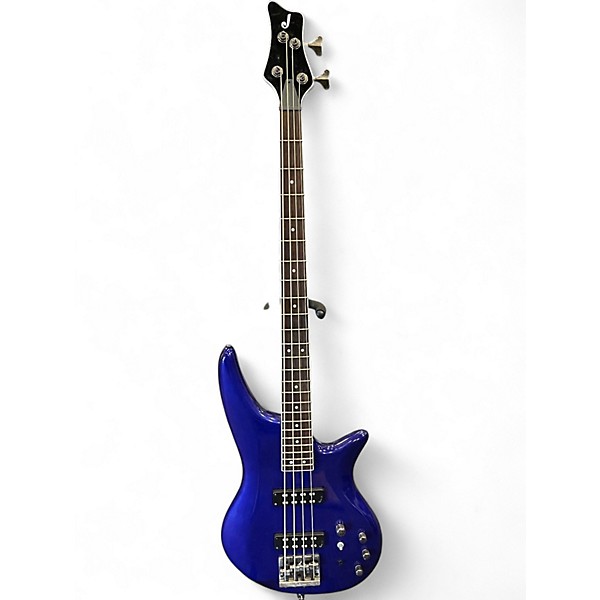 Used Jackson JS3V Bass Indigo Blue Electric Bass Guitar