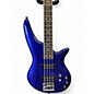 Used Jackson JS3V Bass Indigo Blue Electric Bass Guitar