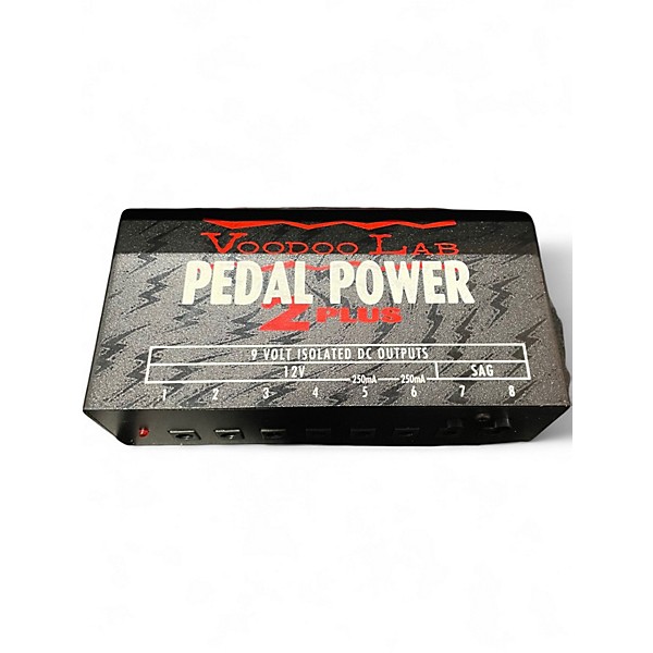 Used Voodoo Lab MEDIUM DINGBAT W/PEDAL POWER 2 Pedal Board