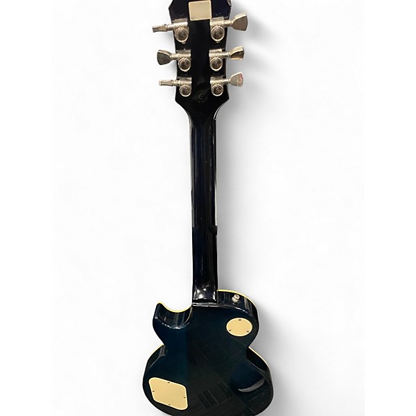 Used Epiphone Les Paul Standard Metallic Aqua Marine Solid Body Electric Guitar