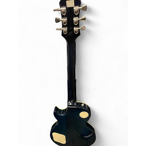 Used Epiphone Les Paul Standard Metallic Aqua Marine Solid Body Electric Guitar