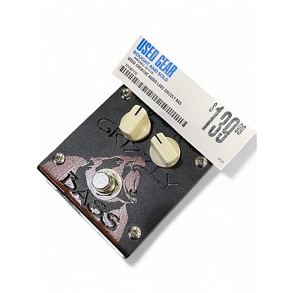 Used Creative Audio Labs Grizzly Bass Effect Pedal