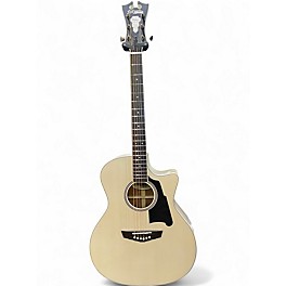 Used D'Angelico Premier Series White Solid Body Electric Guitar