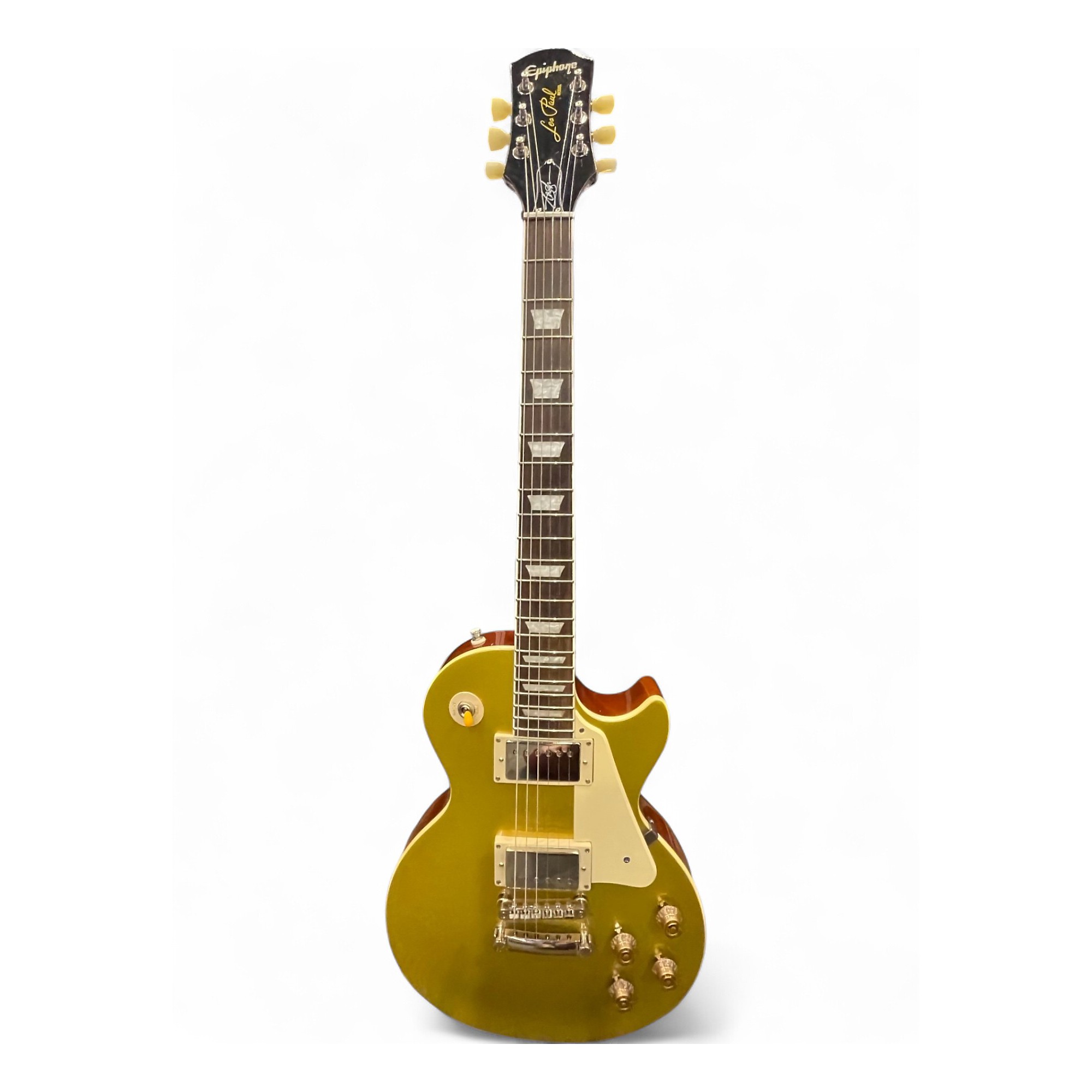 Used Epiphone Slash Les Paul Standard Metallic Gold Solid