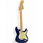 Used Fender Deluxe Stratocaster Sapphire Blue Trans Solid Body Electric Guitar thumbnail