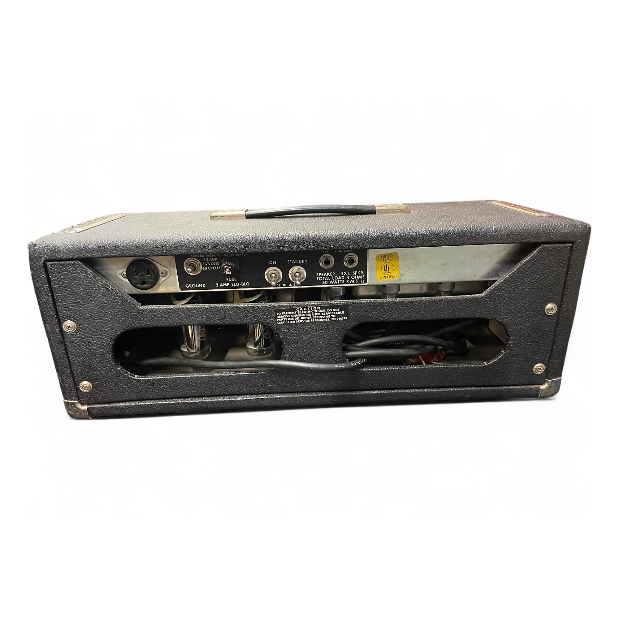 Vintage 1973 Fender bassman 50 Tube Guitar Amp Head | Guitar