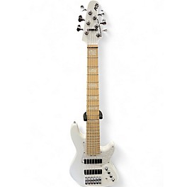 Used Anaconda J6 White Electric Bass Guitar
