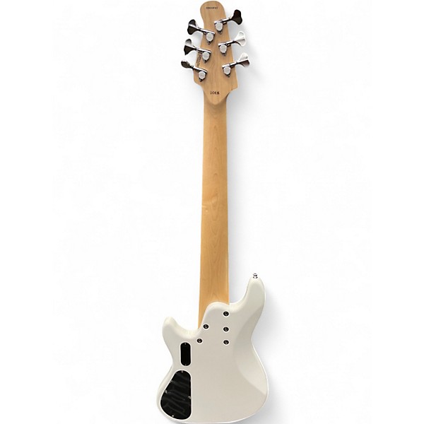 Used Anaconda J6 White Electric Bass Guitar