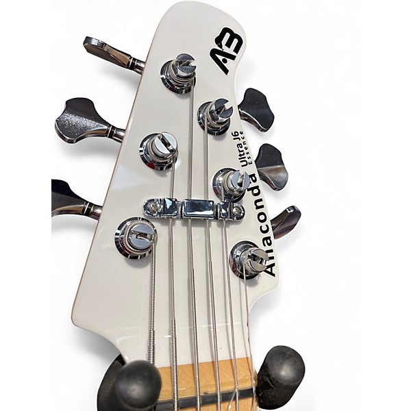 Used Anaconda J6 White Electric Bass Guitar