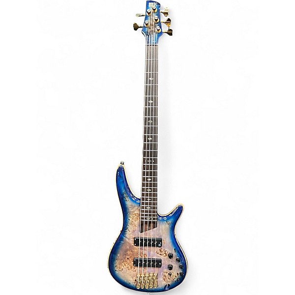 Used Ibanez SR2605 CERULEAN Electric Bass Guitar
