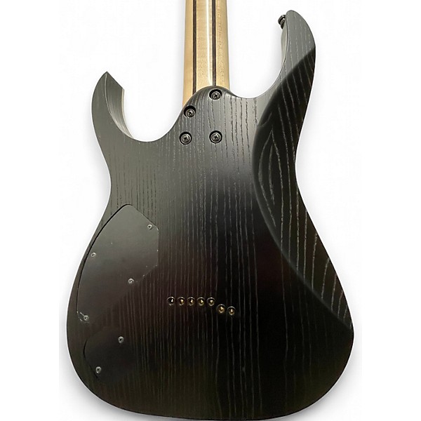 Used Ibanez RG752LWFX Black Solid Body Electric Guitar