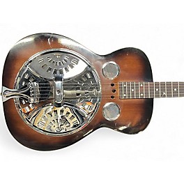 Used Regal RD40CHS Square Neck Studio 2 Color Sunburst Resonator Guitar