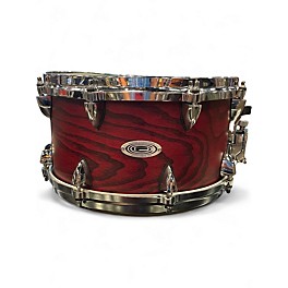 Used Orange County Drum & Percussion 7X13 Maple Ash Snare Chestnut Matte Drum