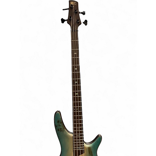 Used 2020s Ibanez SR1600E Seafoam Green Electric Bass Guitar