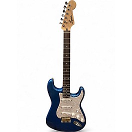 Used Squier Standard Stratocaster Blue Solid Body Electric Guitar