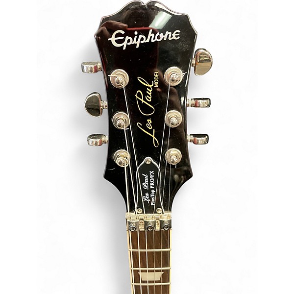 Used Epiphone Les Paul Plus Pro/FX Sunburst Solid Body Electric Guitar