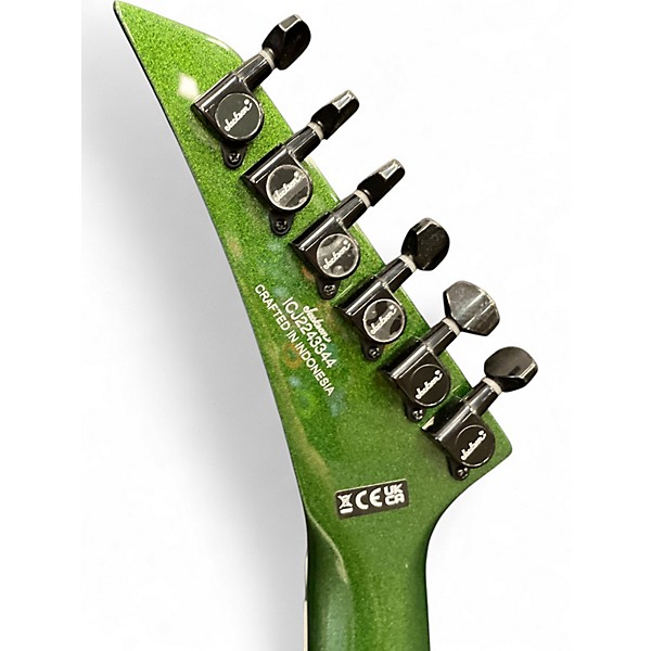Used Jackson SLXDX Green Solid Body Electric Guitar