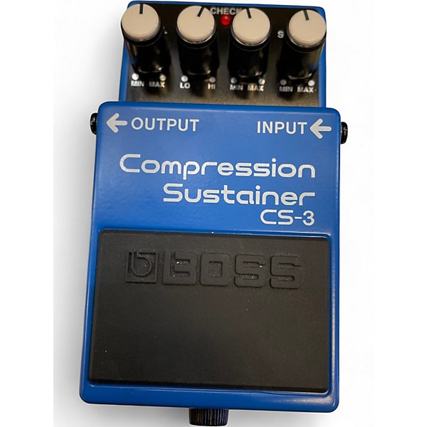 Used BOSS CS3 Compressor Sustainer Effect Pedal | Guitar Center