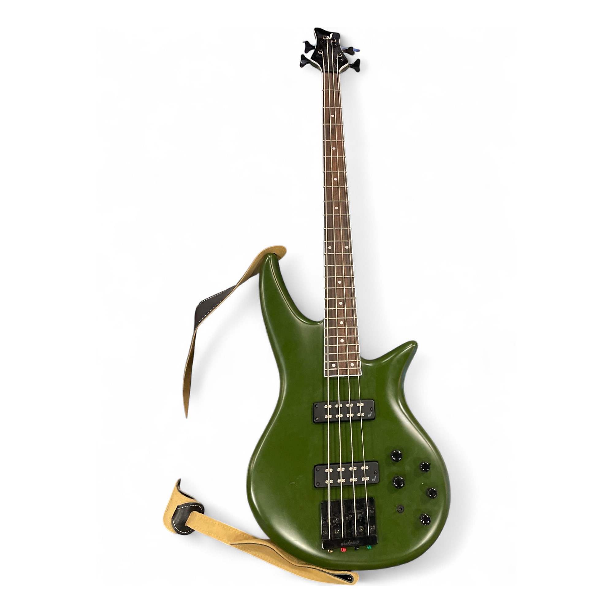 Used Jackson X Series Spectra Bass SBXIV Green Electric Bass