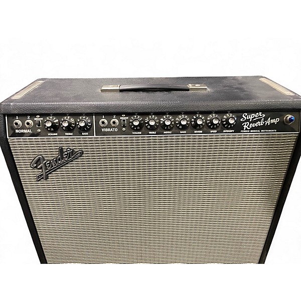 Used Fender Vintage Reissue 1965 Super Reverb 4x10 Tube Guitar Combo Amp