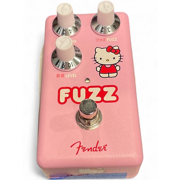 Used Fender Hello Kitty Fuzz Effect Pedal