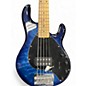 Used Sterling by Music Man Ray35 5 String Blueberry Burst Electric Bass Guitar