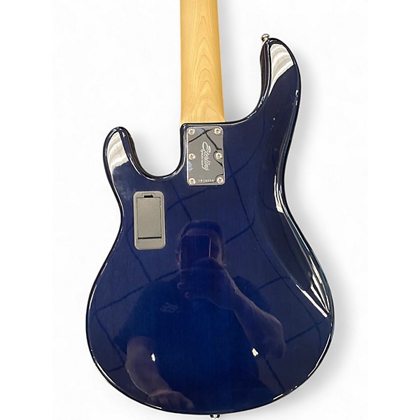 Used Sterling by Music Man Ray35 5 String Blueberry Burst Electric Bass Guitar