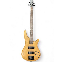 Used Ibanez SR600 Natural Electric Bass Guitar