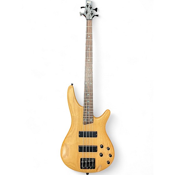 Used Ibanez SR600 Natural Electric Bass Guitar
