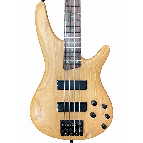 Used Ibanez SR600 Natural Electric Bass Guitar
