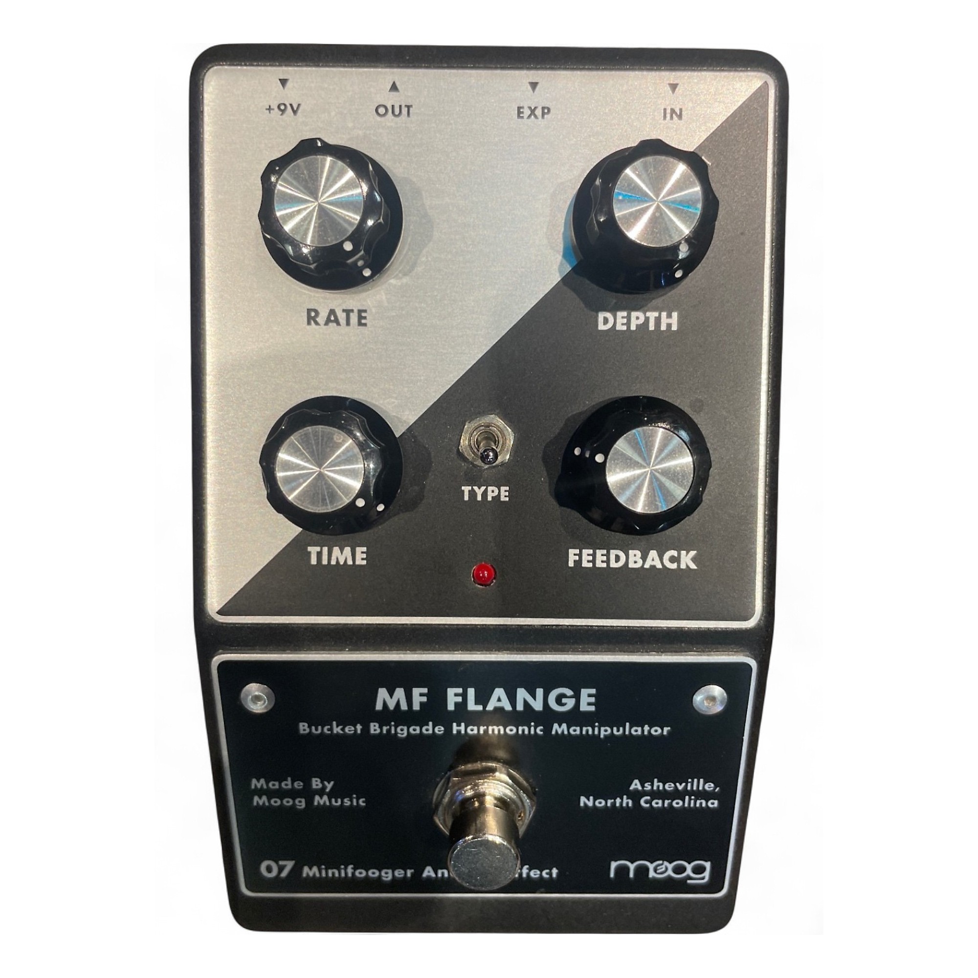 ギター moog Minifooger MF FLANGE Used Moog Minifooger MF Flange Effect Pedal | Guitar Center