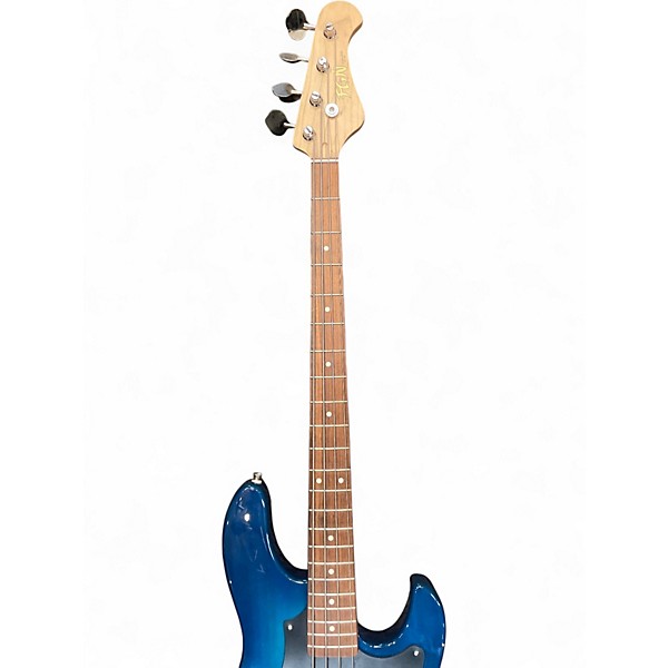 Used Fgn BMJ-R TRANSPARENT BLUE Electric Bass Guitar