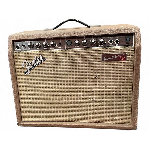 Used Fender Acoustasonic 30 DSP Acoustic Guitar Combo Amp