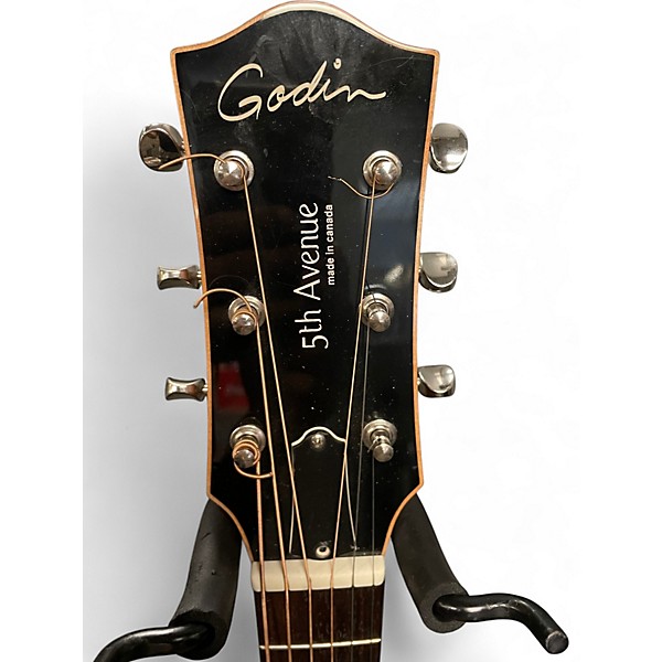 ギター Godin 5th Avenue Kingpin P90 Used Godin 5th Avenue Kingpin P90 Black Hollow Body Electric