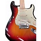 Used Fender American Deluxe Stratocaster ABALONE FRET MARKERS 2 Color Sunburst Solid Body Electric Guitar