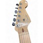 Used Fender American Deluxe Stratocaster ABALONE FRET MARKERS 2 Color Sunburst Solid Body Electric Guitar