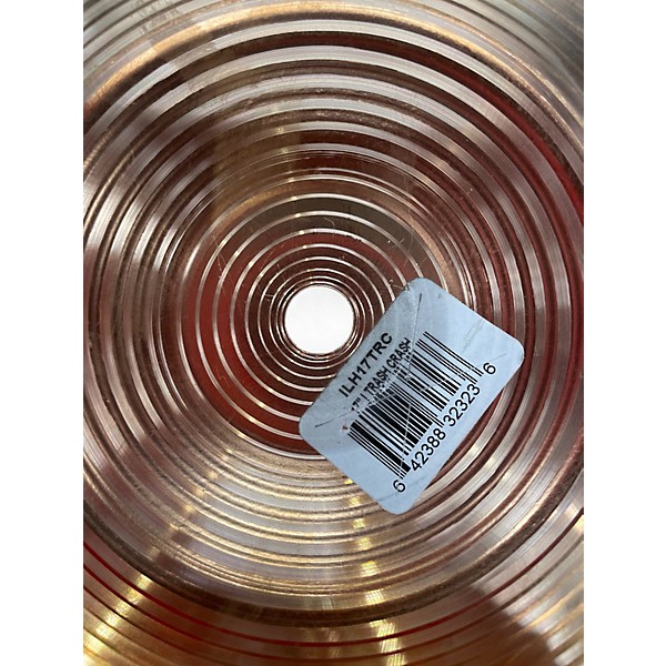 Used Zildjian 17in i family trash crash Cymbal