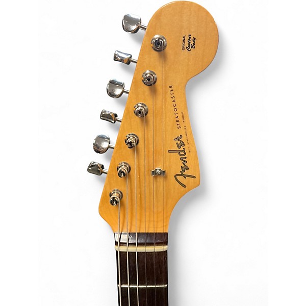 Used 2007 Fender WILDWOOD 59 THIN SKIN Green Solid Body Electric Guitar