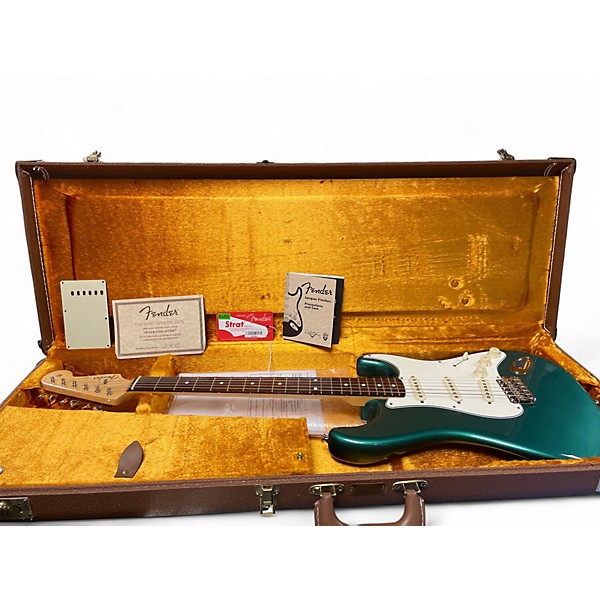 Used 2007 Fender WILDWOOD 59 THIN SKIN Green Solid Body Electric Guitar