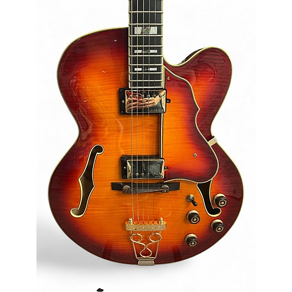 Used Ibanez AF155 Artstar 2 Color Sunburst Hollow Body