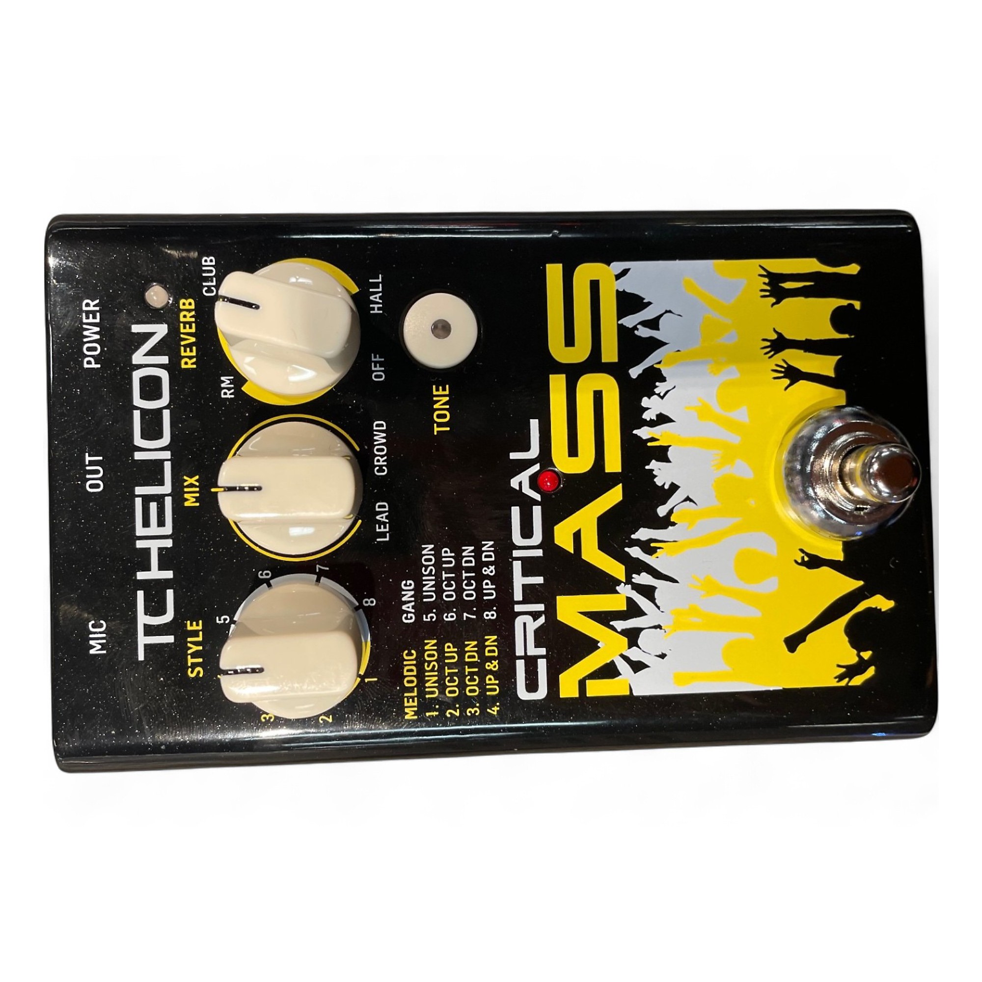 Used TC Helicon CRITICAL MASS Effect Pedal | Guitar Center