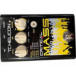 Used TC Helicon CRITICAL MASS Effect Pedal