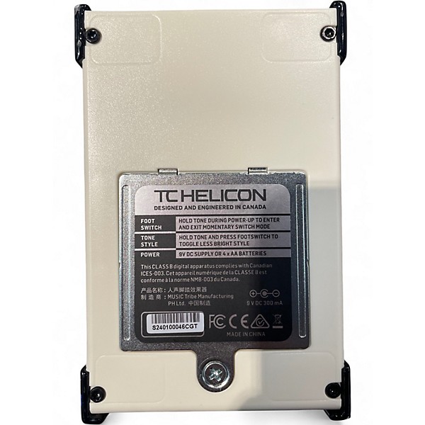 Used TC Helicon CRITICAL MASS Effect Pedal