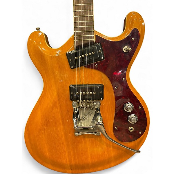 Vintage 1966 Mosrite Joe Maphis Model I Natural Solid Body Electric Guitar