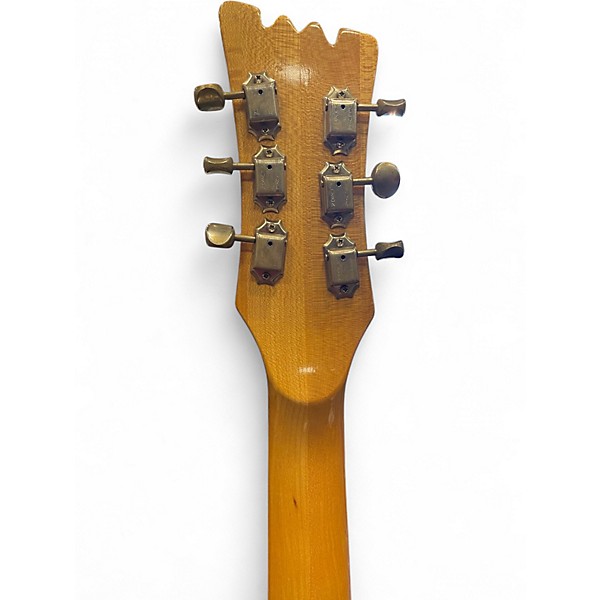 Vintage 1966 Mosrite Joe Maphis Model I Natural Solid Body Electric Guitar