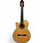 Used Kremona FIESTA FC65CW SB LEFT HANDED Natural Classical Acoustic Electric Guitar thumbnail