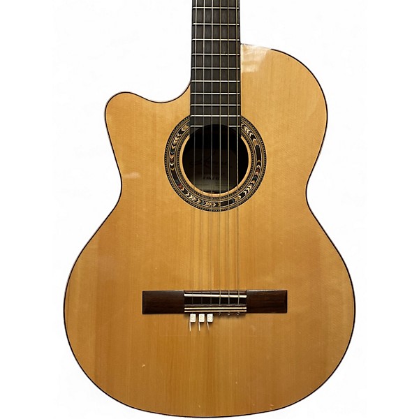 Used Kremona FIESTA FC65CW SB LEFT HANDED Natural Classical Acoustic Electric Guitar