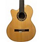 Used Kremona FIESTA FC65CW SB LEFT HANDED Natural Classical Acoustic Electric Guitar