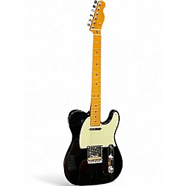 Used 2024 Fender American Professional II Telecaster Black Solid Body Electric Guitar