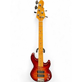 Used G&L USA L2500 5 String Sunburst Electric Bass Guitar